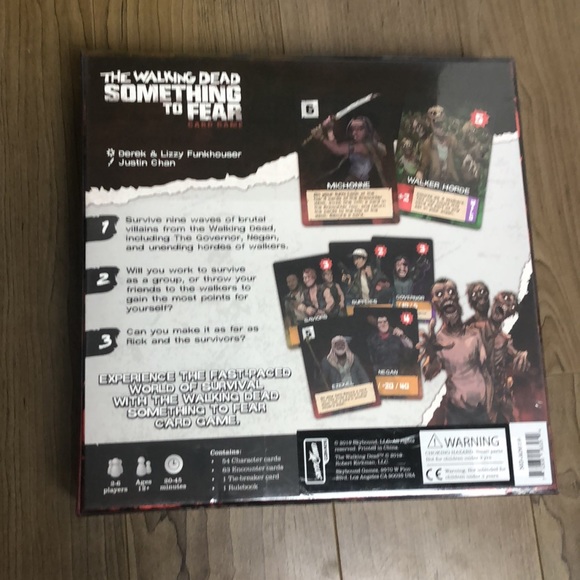 The Walking Dead Something to Fear Board Game - Picture 4 of 6